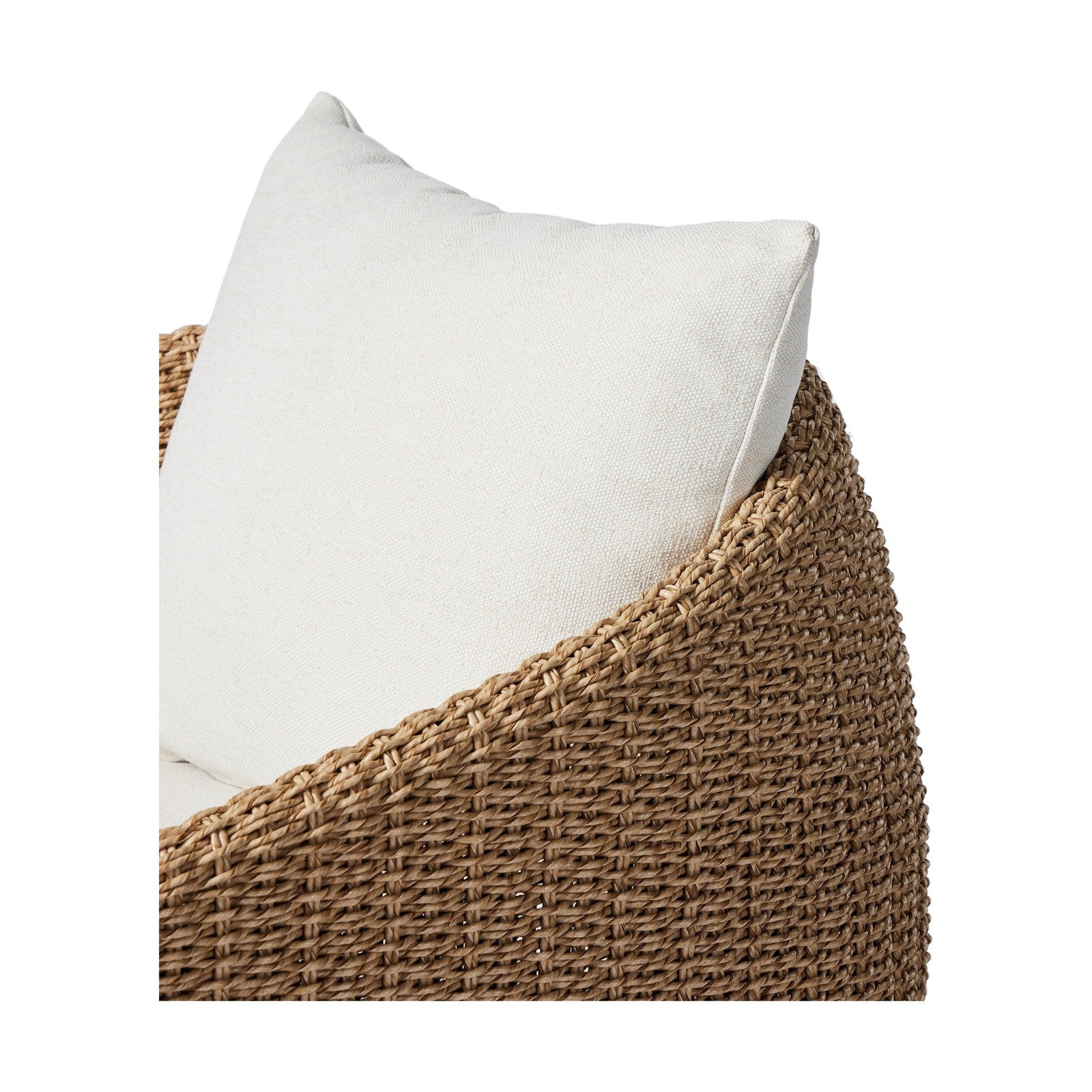 Maven Outdoor Swivel Chair-Faux Hyacinth