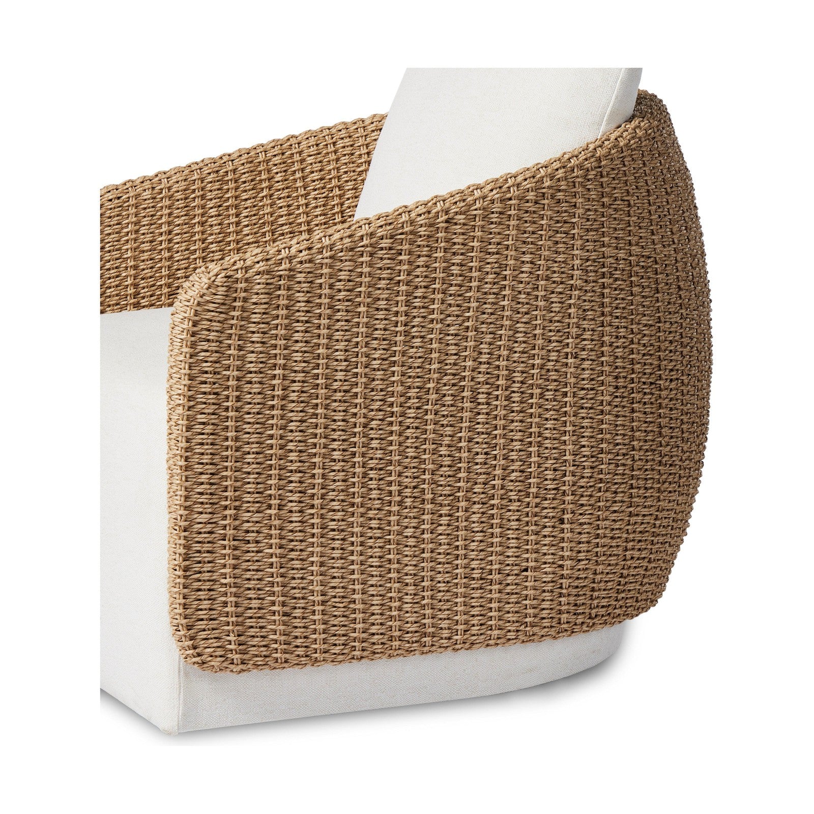 Maven Outdoor Swivel Chair-Faux Hyacinth