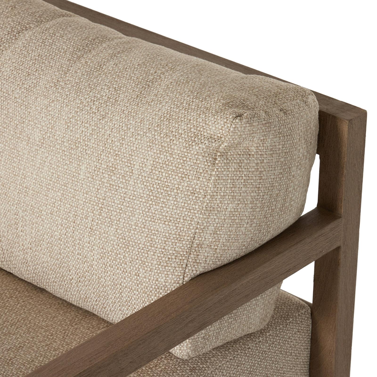 Stroud Outdoor Swivel Chair-Brown/Sand