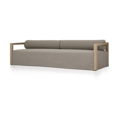 Laskin Outdoor Sofa-106"-Washed Brown