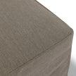 Laskin Outdoor Ottoman-Washed Brown-Fsc