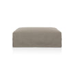Laskin Outdoor Ottoman-Washed Brown-Fsc
