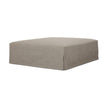Laskin Outdoor Ottoman-Washed Brown-Fsc
