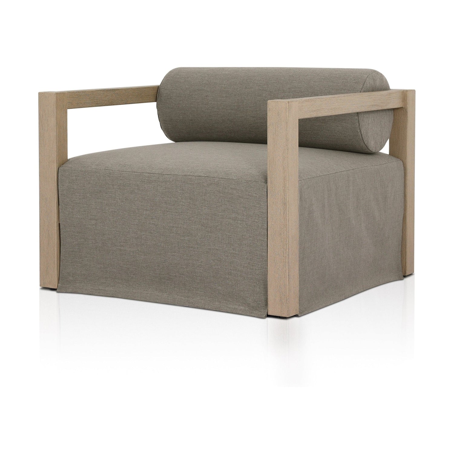 Laskin Outdoor Chair-Washed Brown-Fsc