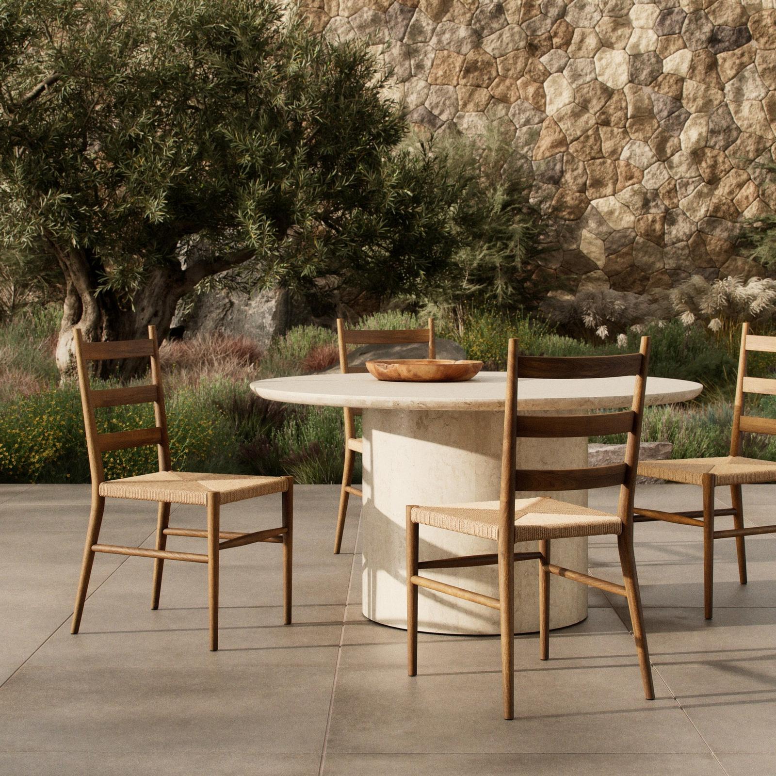 Four Hands Ladder Back Outdoor Dining Chair
