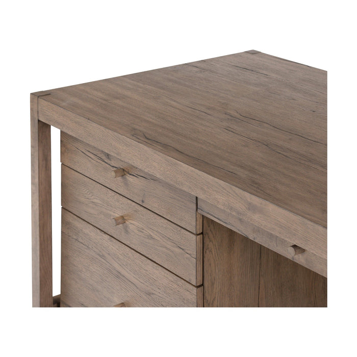 Suspension Desk-Grey Oak