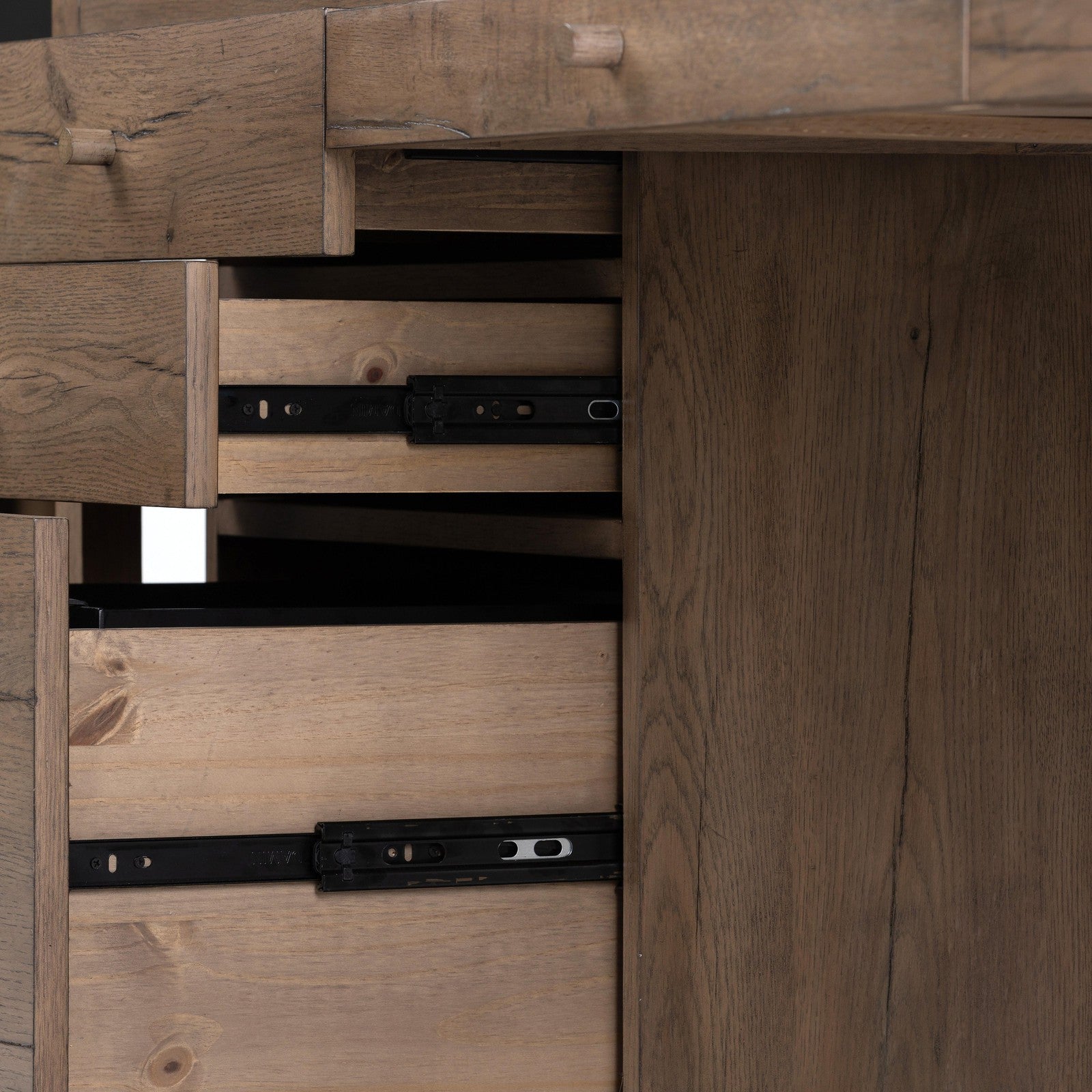 Suspension Desk-Grey Oak