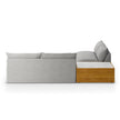 Four Hands Grant Outdoor 2-Piece Sectional with Coffee Table