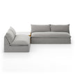 Four Hands Grant Outdoor 2-Piece Sectional with Coffee Table