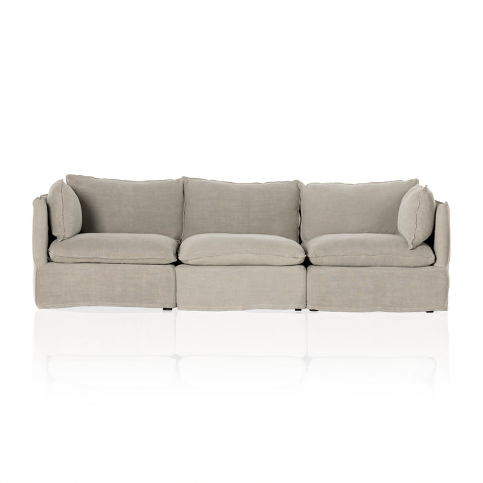 Andre Slipcover 3-Piece Sectional