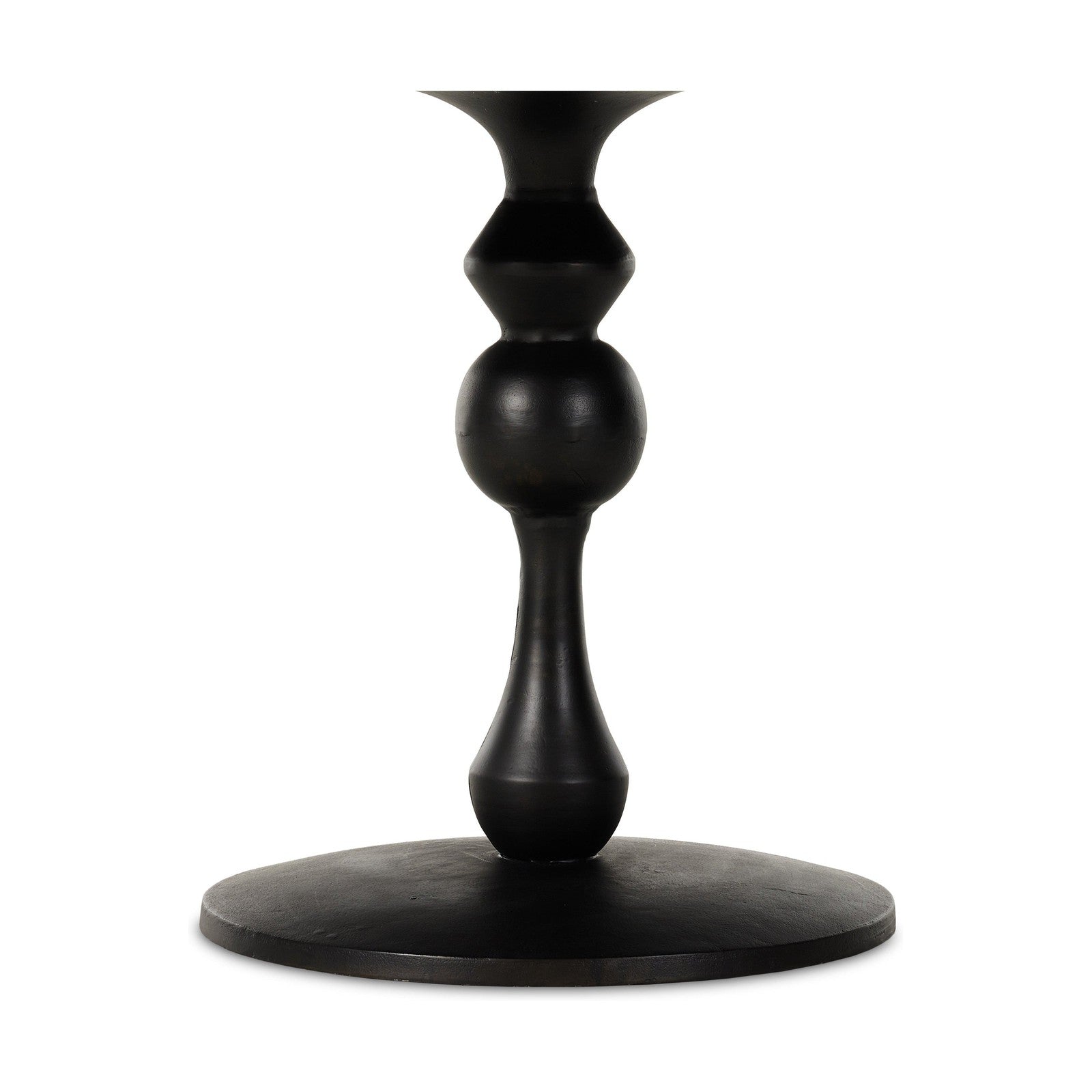 Daffin Round Bistro Table-Black Antique