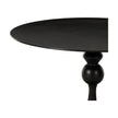 Daffin Round Bistro Table-Black Antique