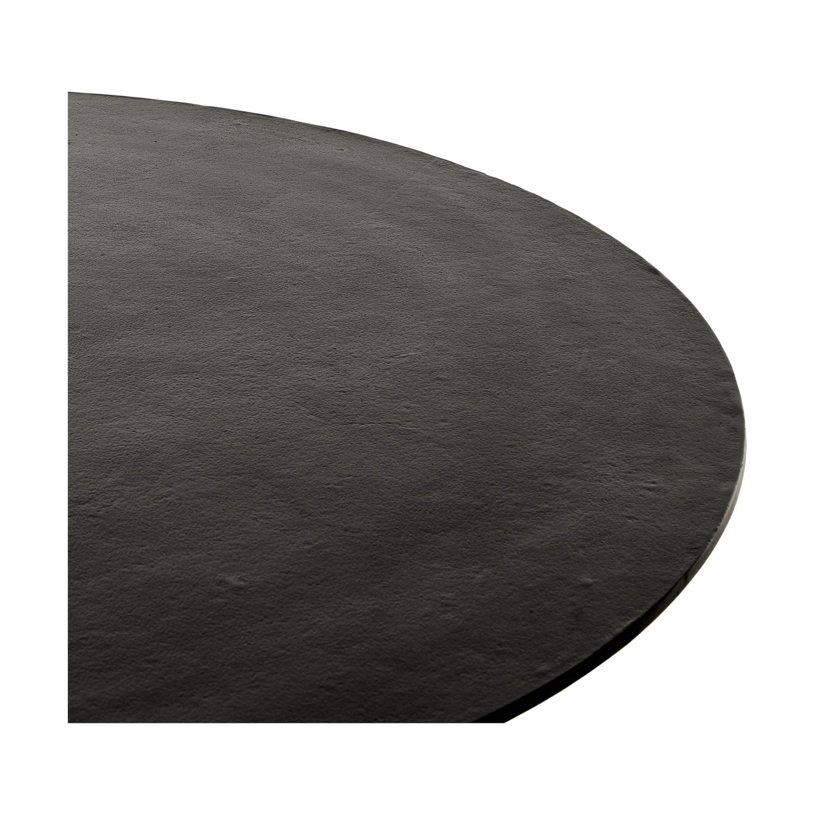 Daffin Round Bistro Table-Black Antique