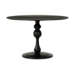 Daffin Round Bistro Table-Black Antique