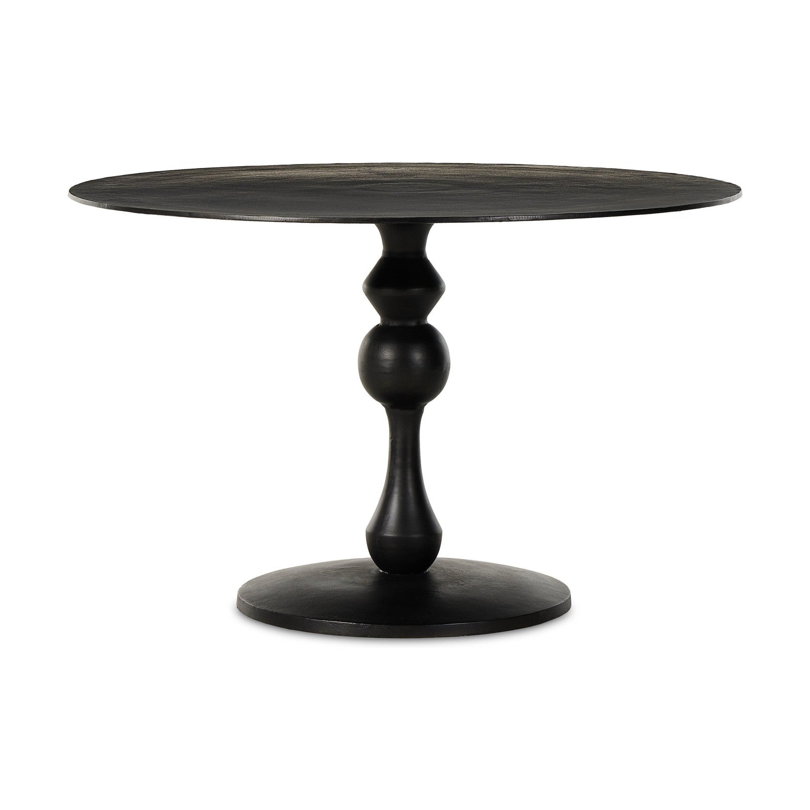 Daffin Round Bistro Table-Black Antique