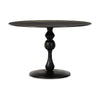 Daffin Round Bistro Table-Black Antique