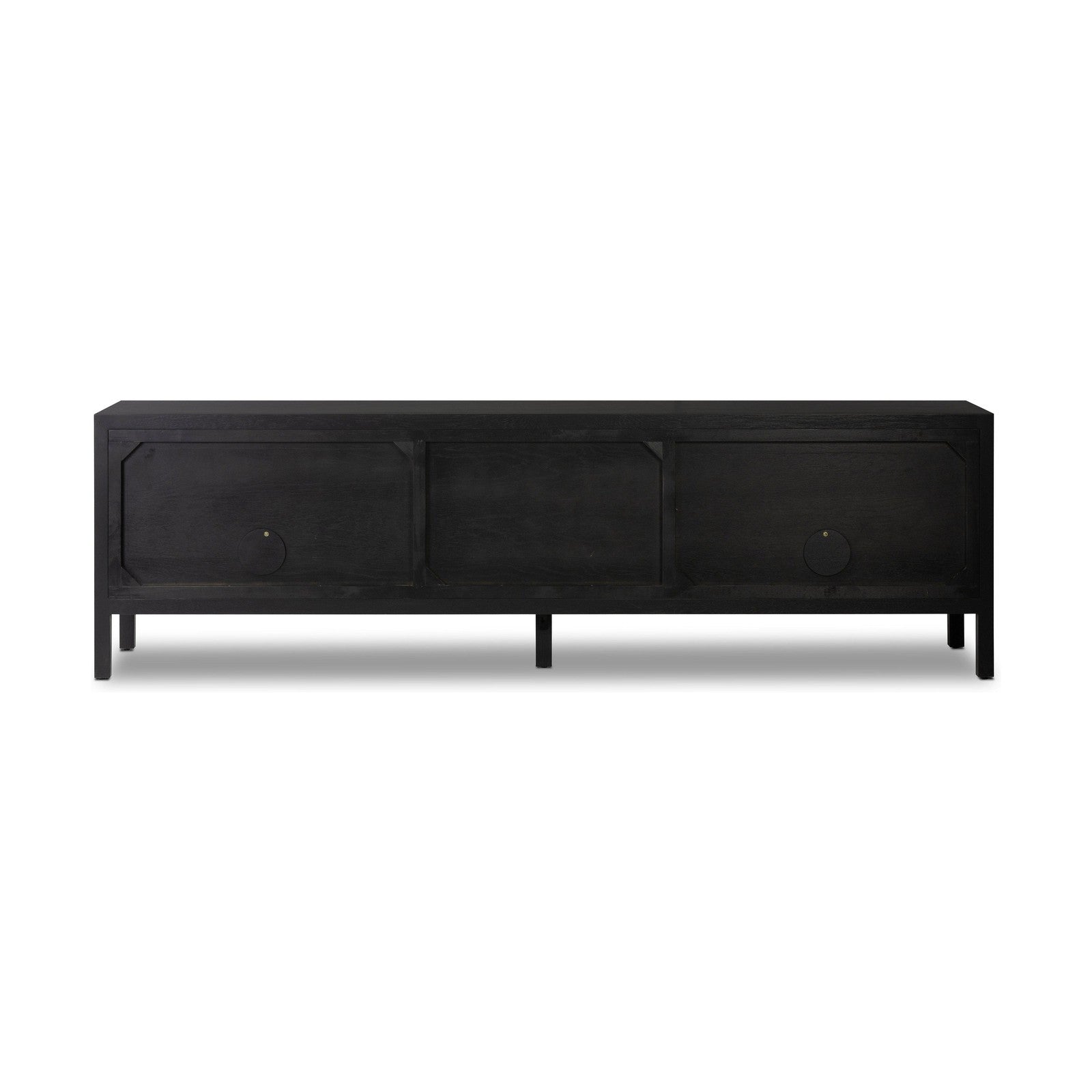 Laker Media Console-Black Oak