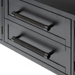 Laker Media Console-Black Oak