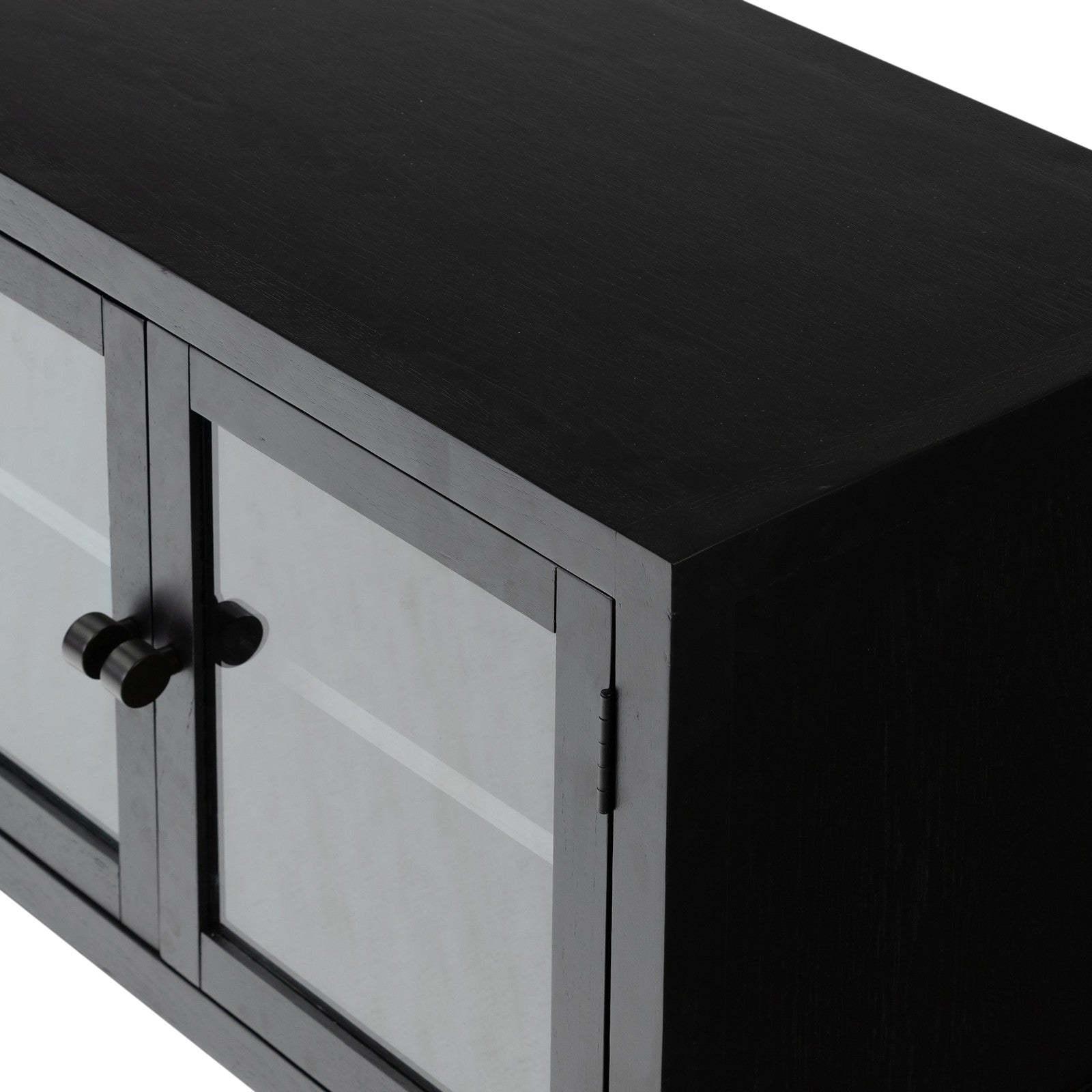Laker Media Console-Black Oak