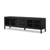 Laker Media Console-Black Oak