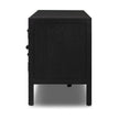 Laker Media Console-Black Oak