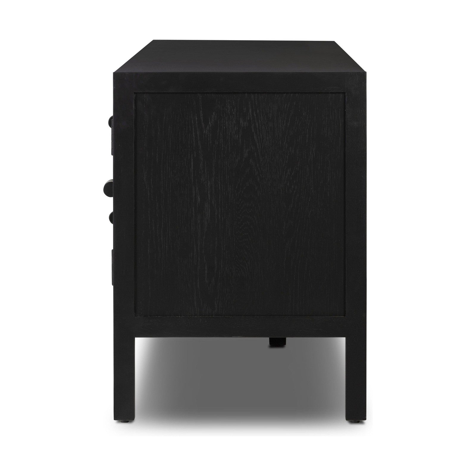 Laker Media Console-Black Oak