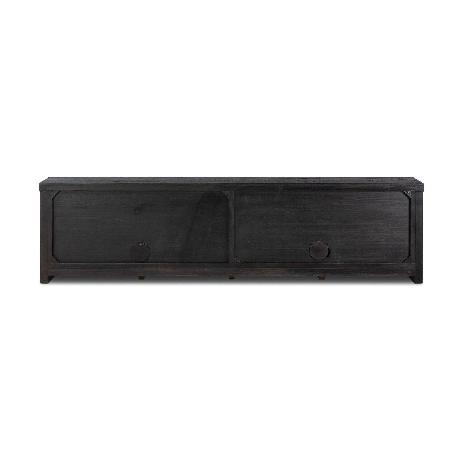 Laredo Media Console-Smoked Black Veneer