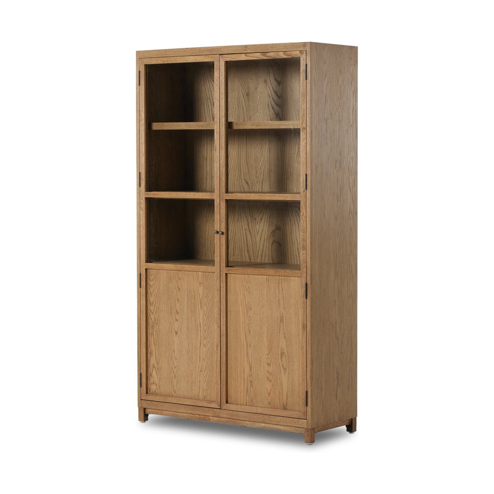 Four Hands Millie Panel and Glass Door Cabinet