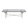 Artistica Home Signature Designs Porto Silver Rectangular Cocktail Table