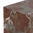 Four Hands Modern Marble Plinth End Table