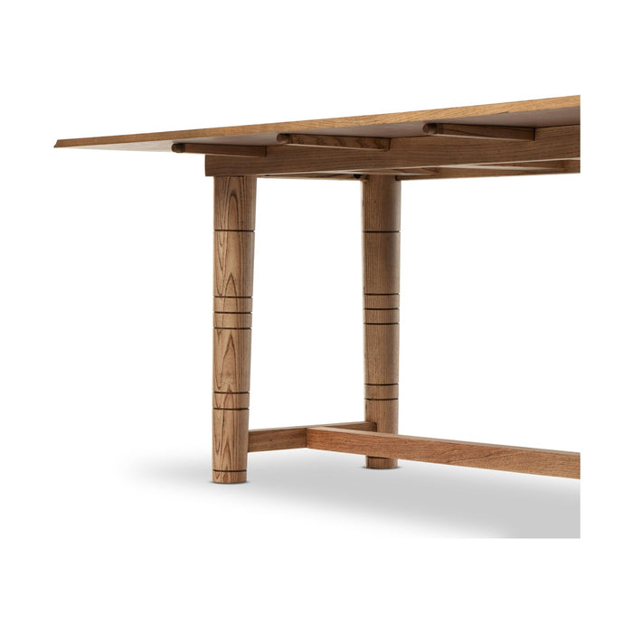Flip Top Console Table-Toasted Ash