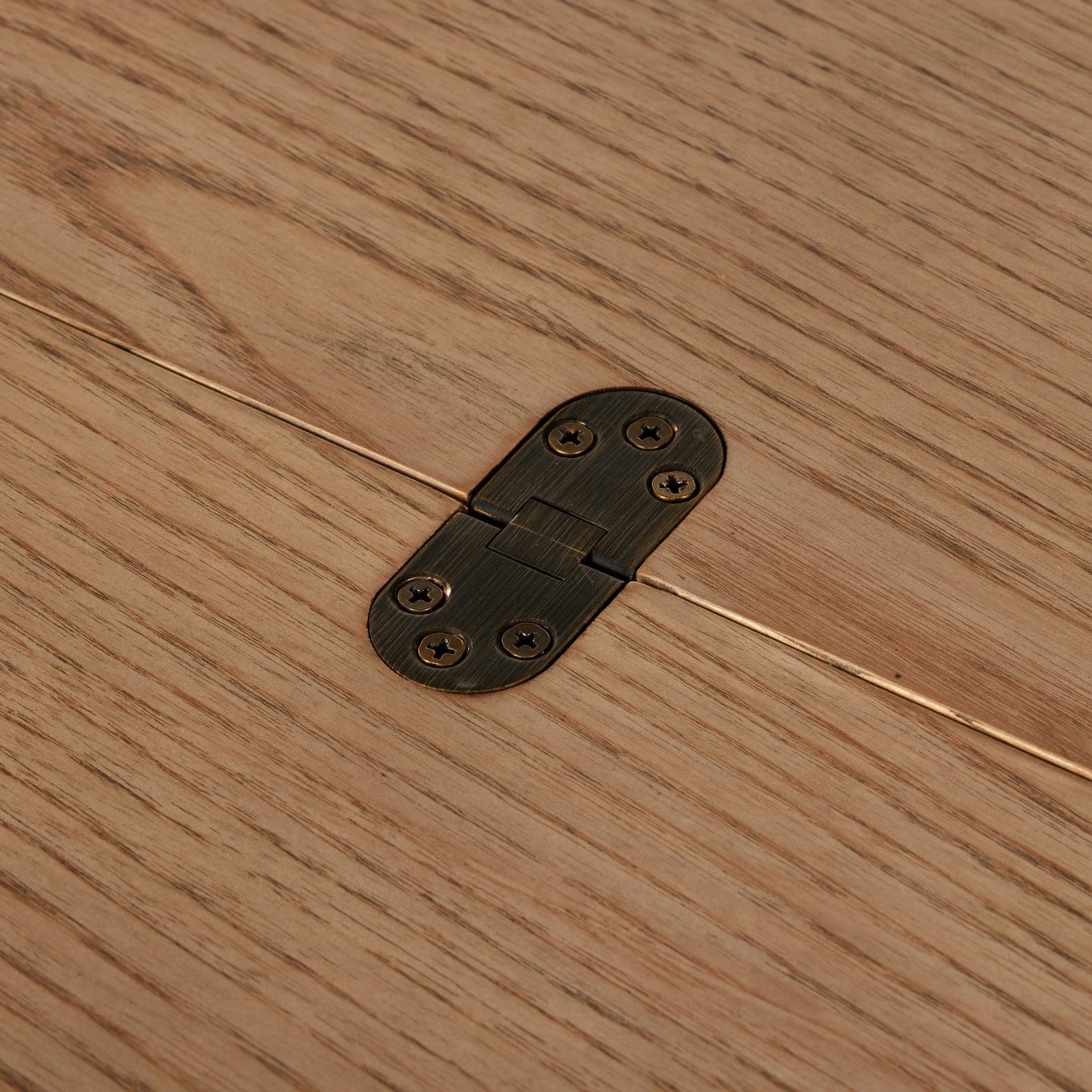 Flip Top Console Table-Toasted Ash