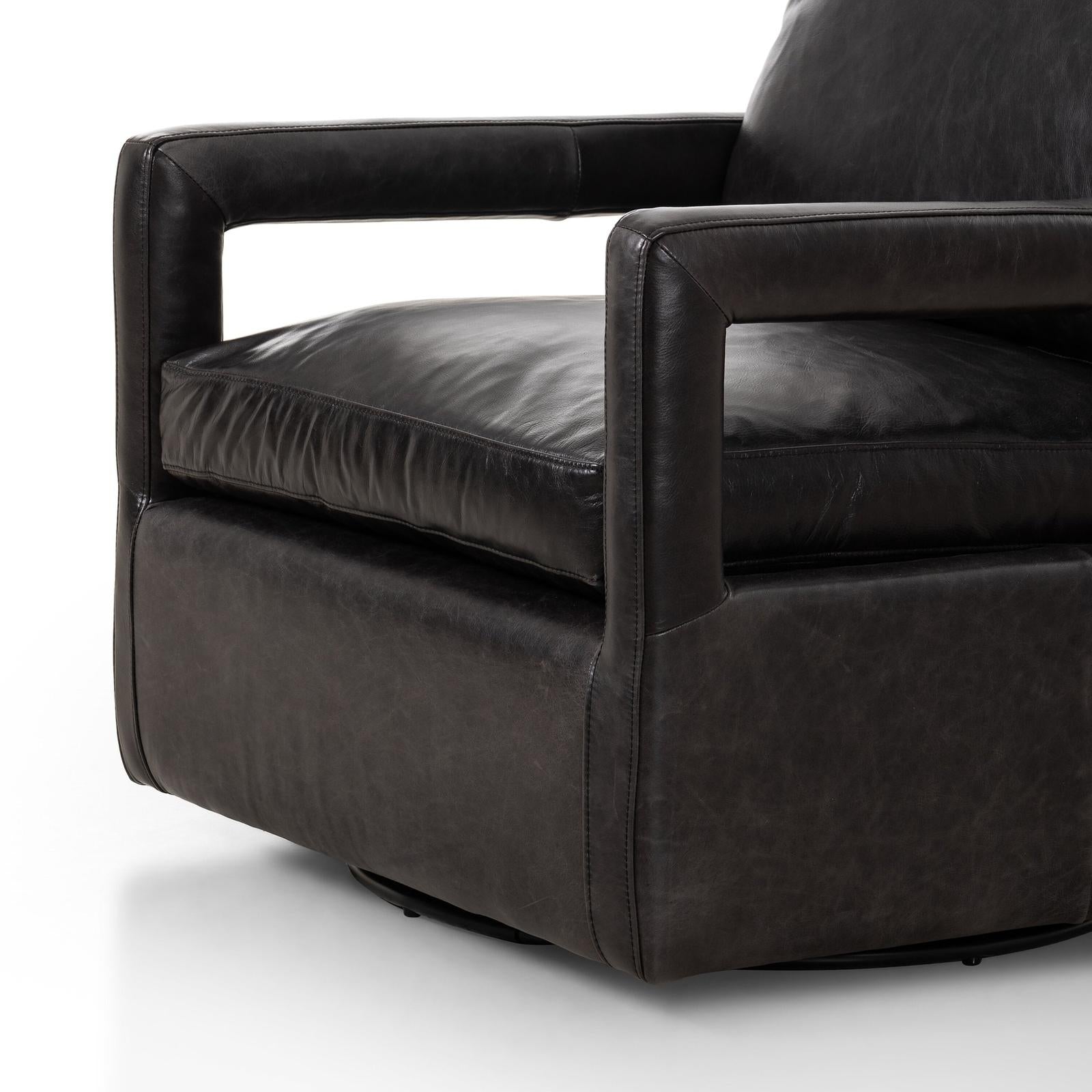 Four Hands Olson Swivel Chair