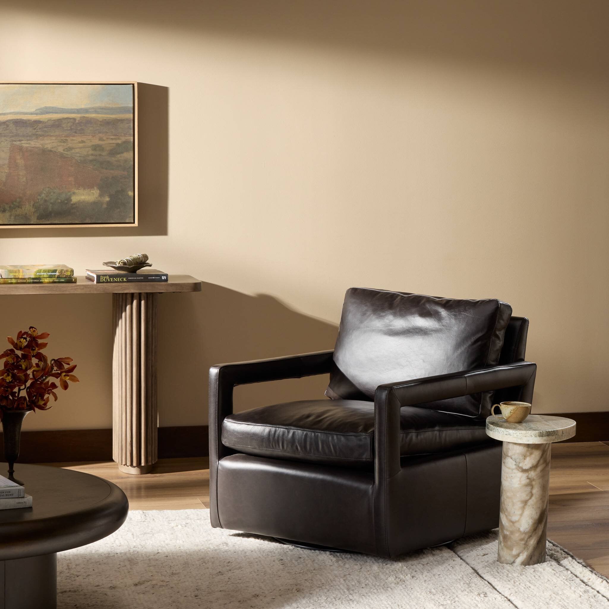 Four Hands Olson Swivel Chair