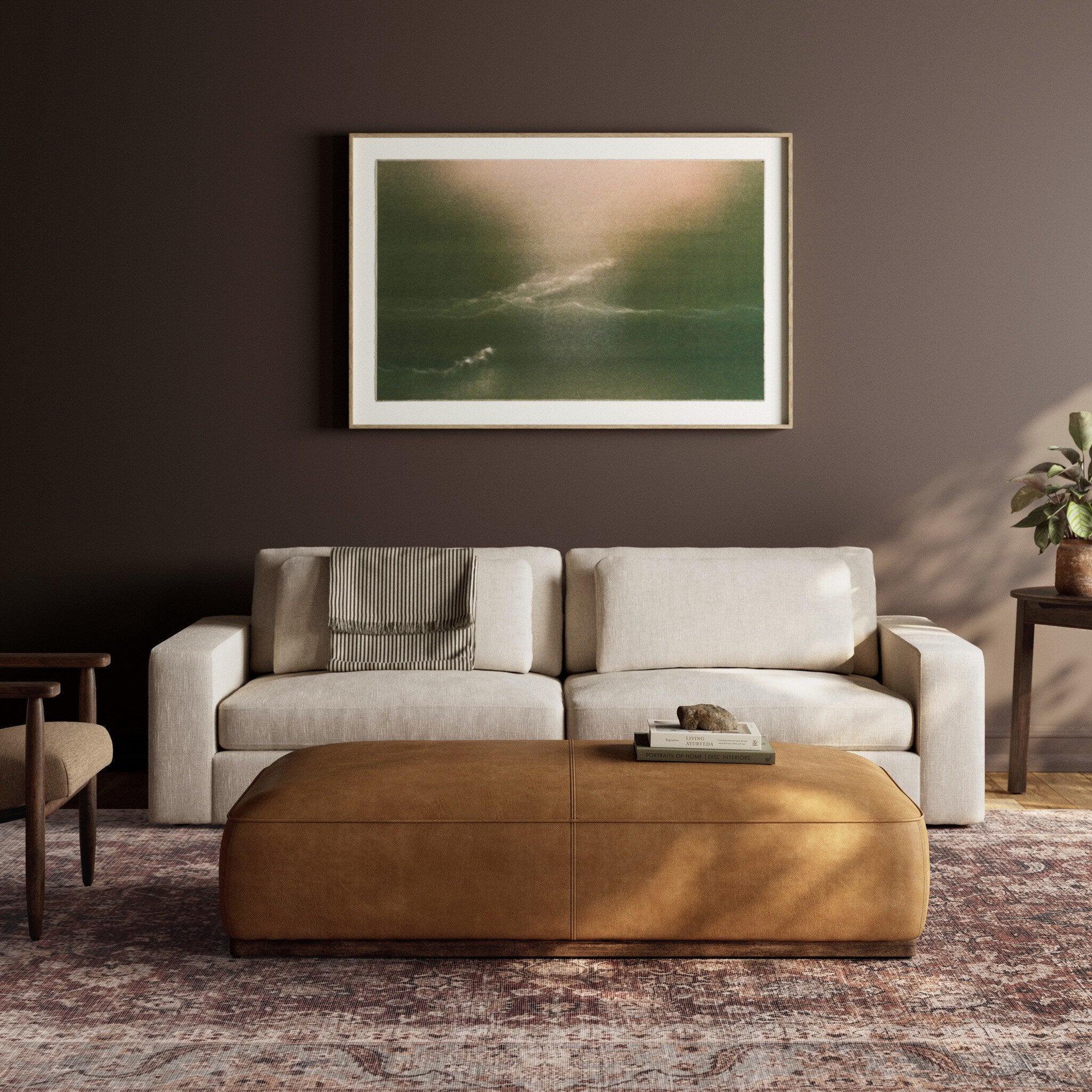 Four Hands Sinclair Cocktail Ottoman