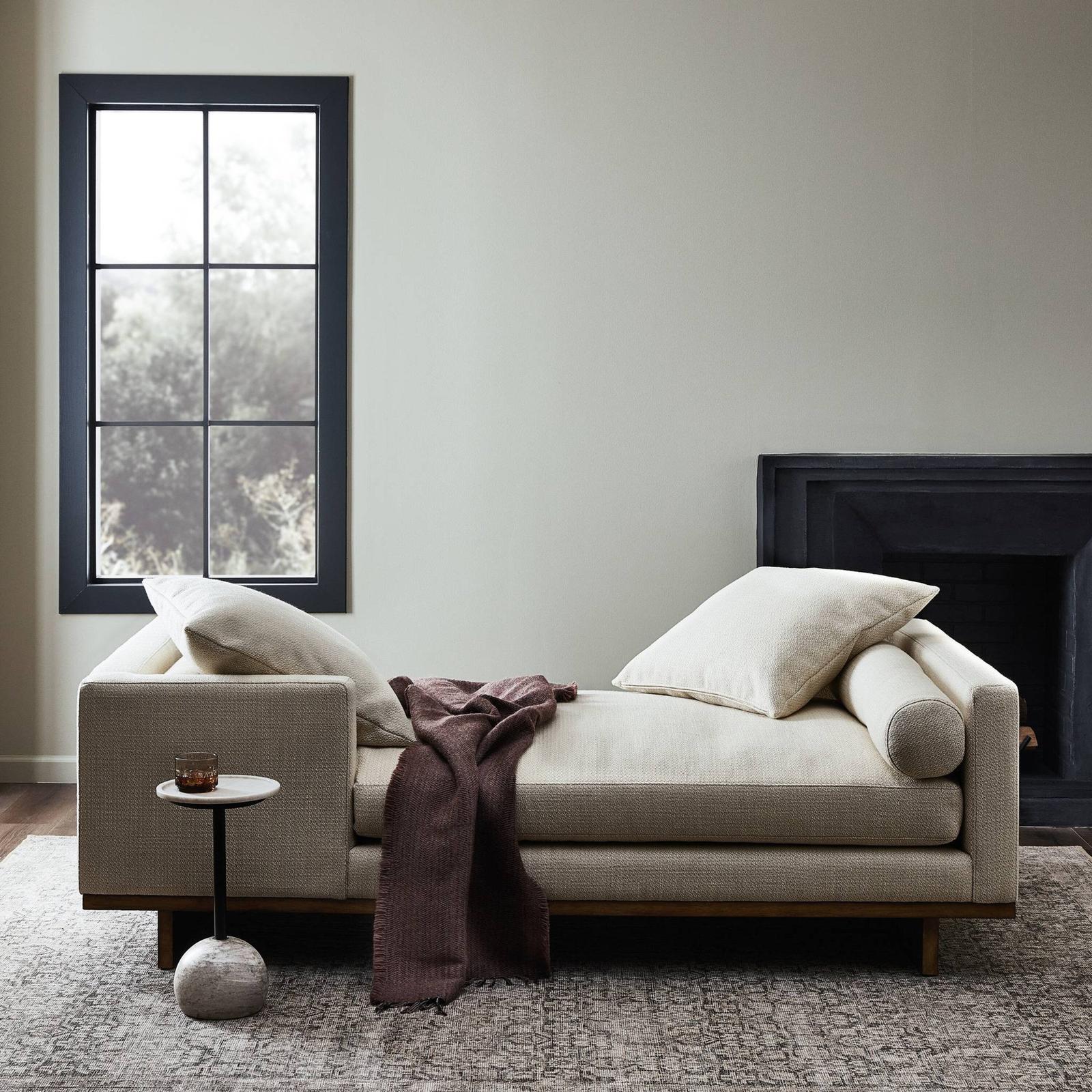 Four Hands Everly Tete A Tete Chaise