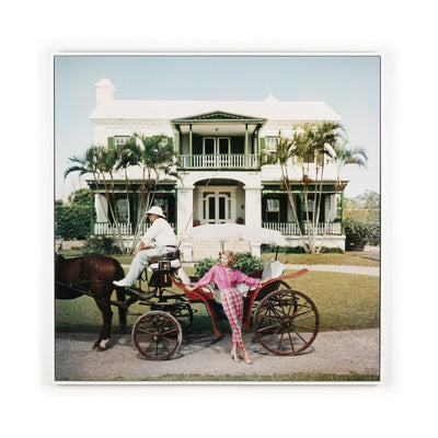 Bermudan Hostess By Slim Aarons