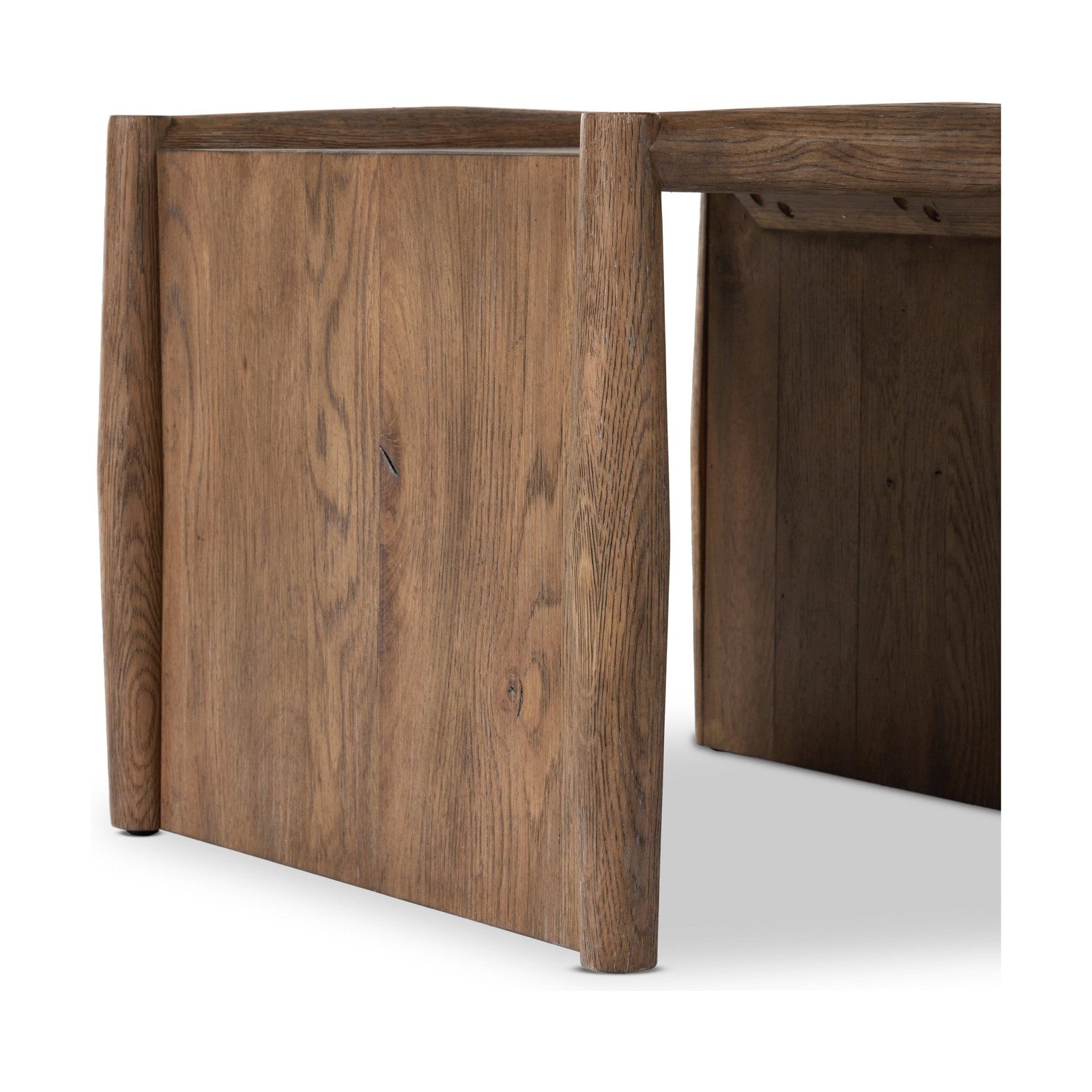 Glenview End Table-Weathered Oak