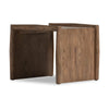 Glenview End Table-Weathered Oak