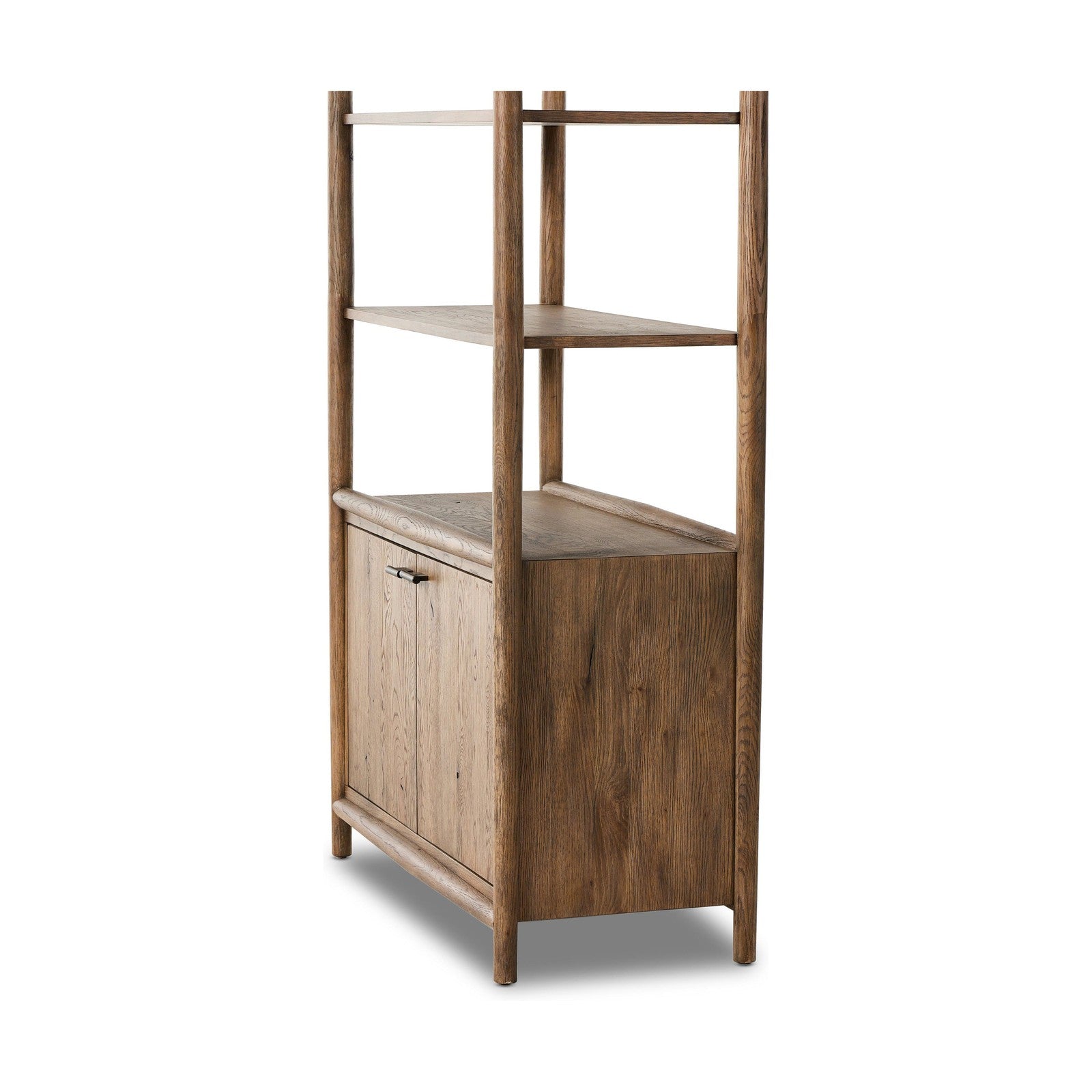 Glenview Bookcase-Weathered Oak