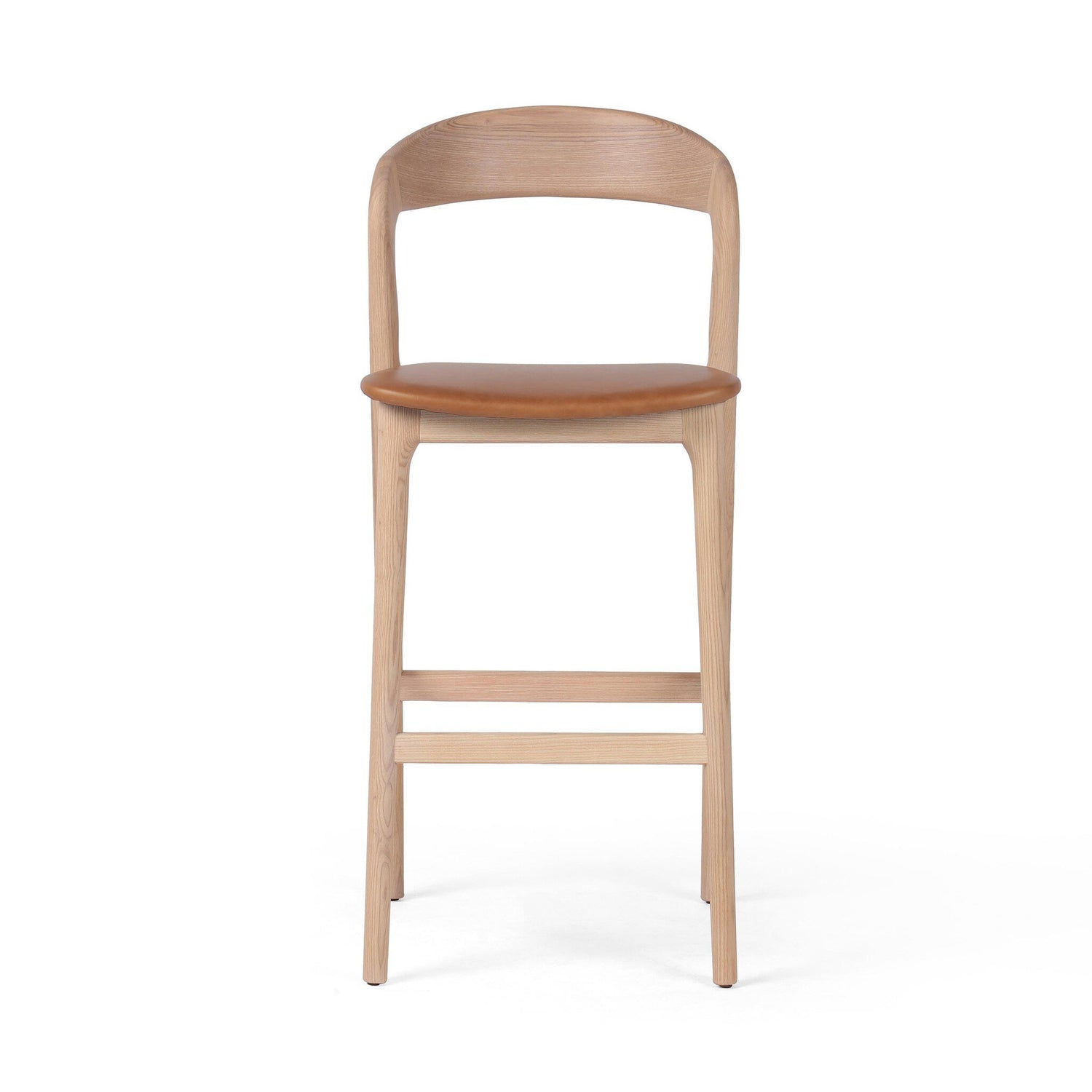 Four Hands Amare Bar + Counter Stool Sonoma Butterscotch