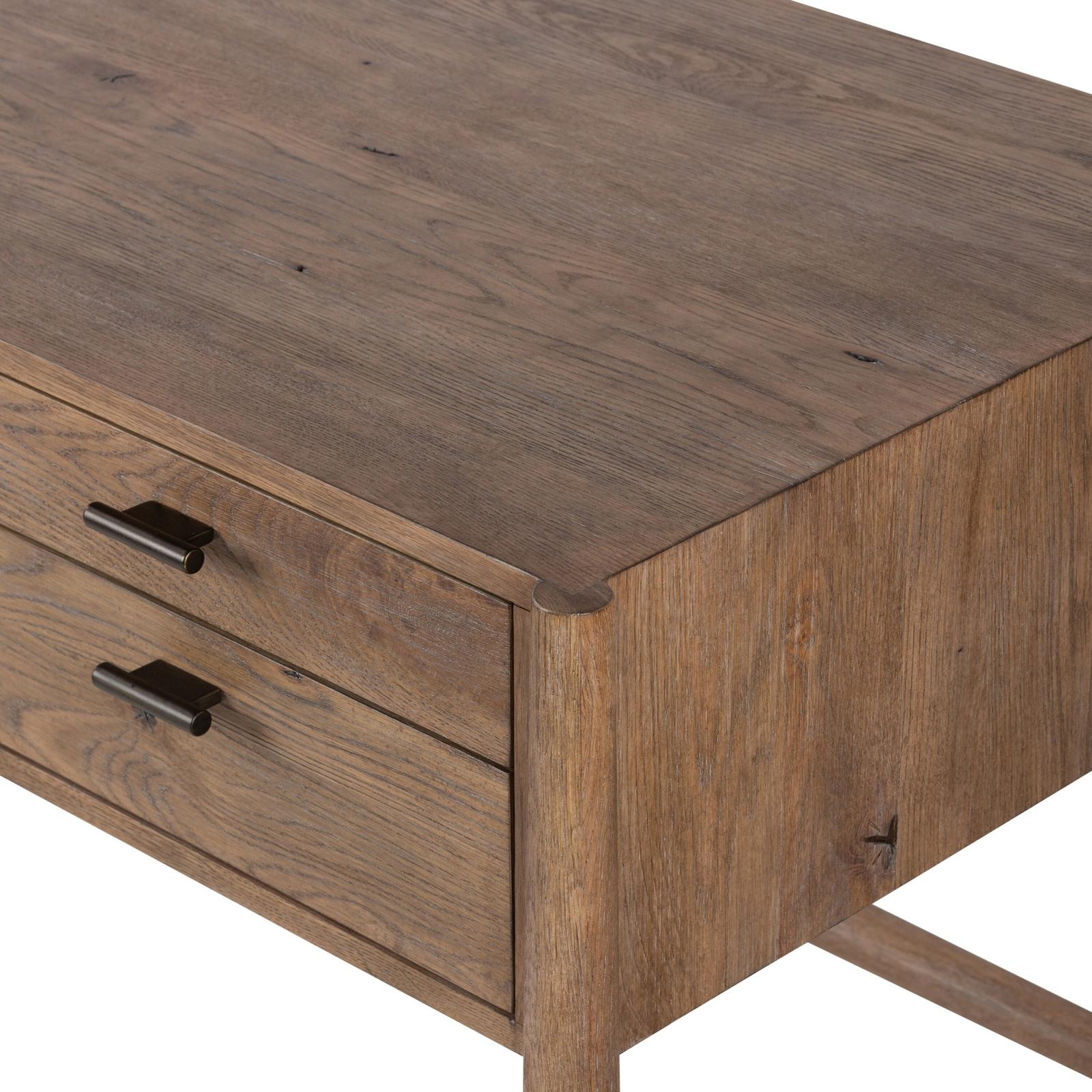 Glenview Desk-Weathered Oak