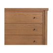 Roark 6 Drawer Dresser-Amber Oak Veneer