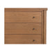 Roark 6 Drawer Dresser-Amber Oak Veneer