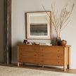 Roark 6 Drawer Dresser-Amber Oak Veneer