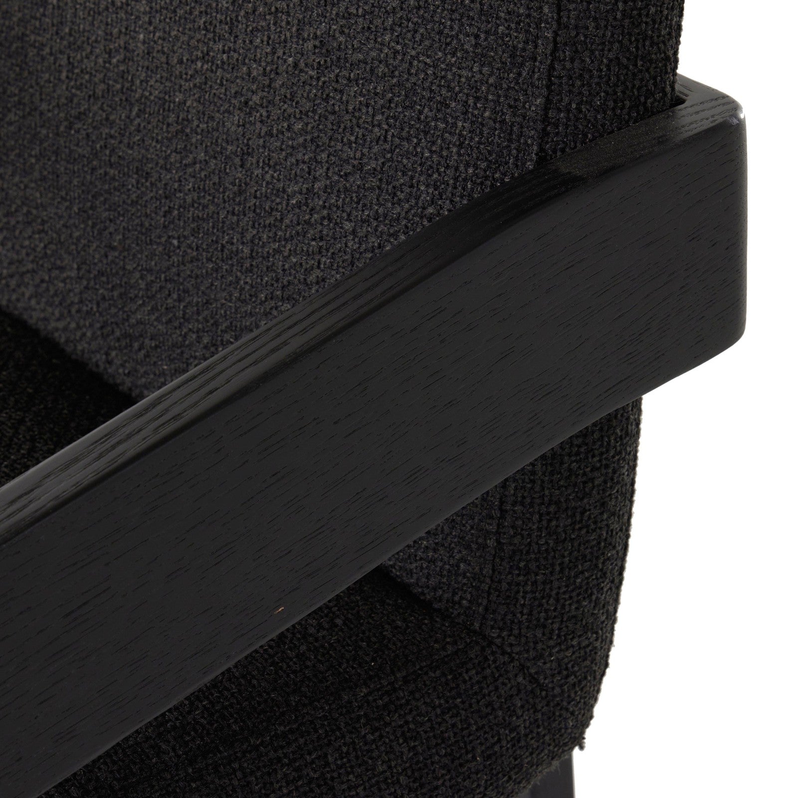 Roxy Dining Armchair-Gibson Black