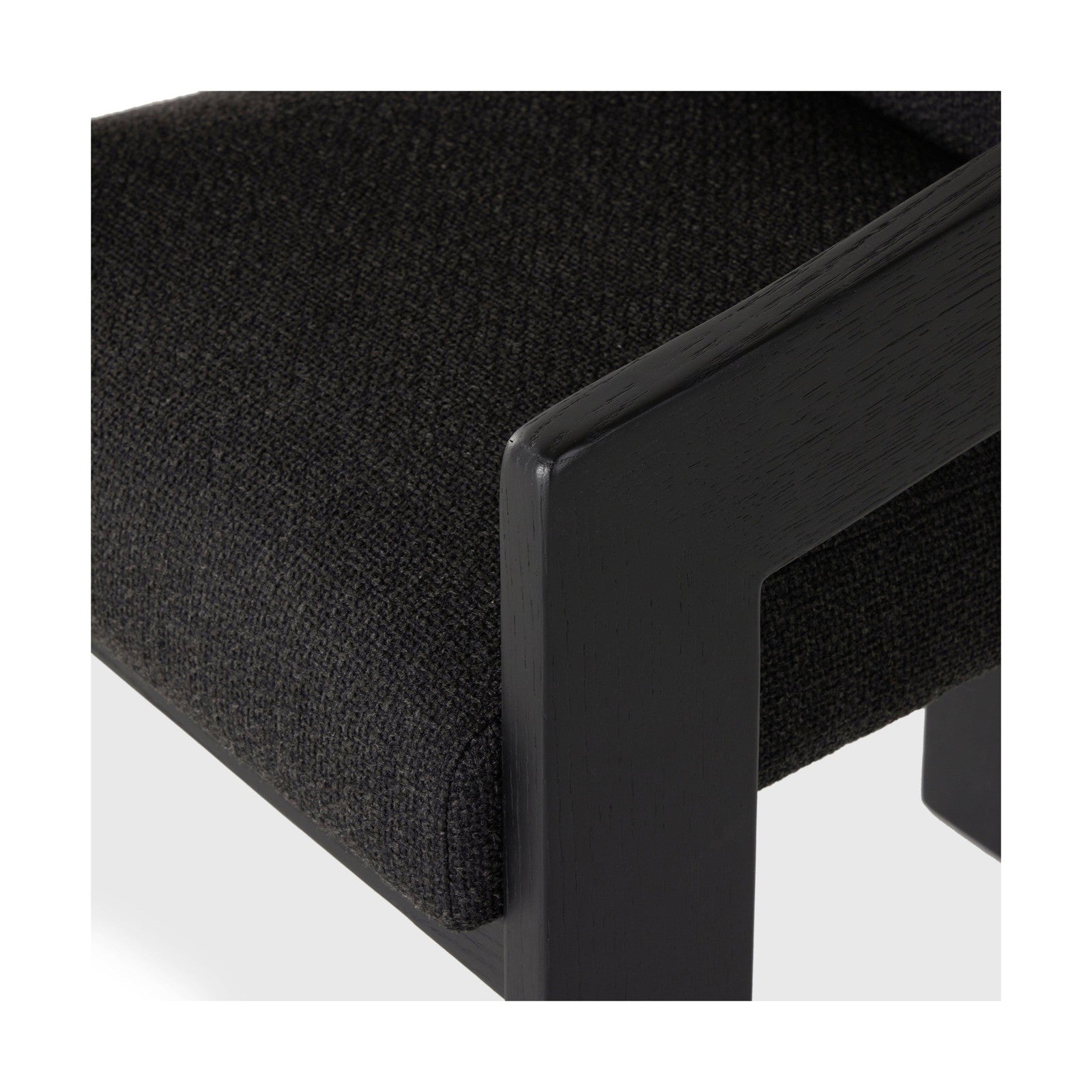 Roxy Dining Armchair-Gibson Black