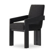 Roxy Dining Armchair-Gibson Black