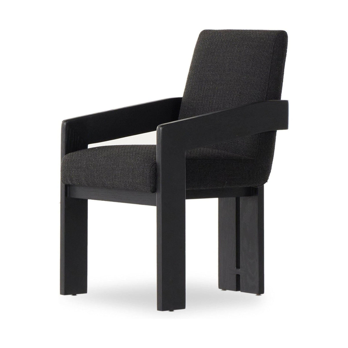 Four Hands Roxy Dining Armchair Gibson Black — Grayson Living