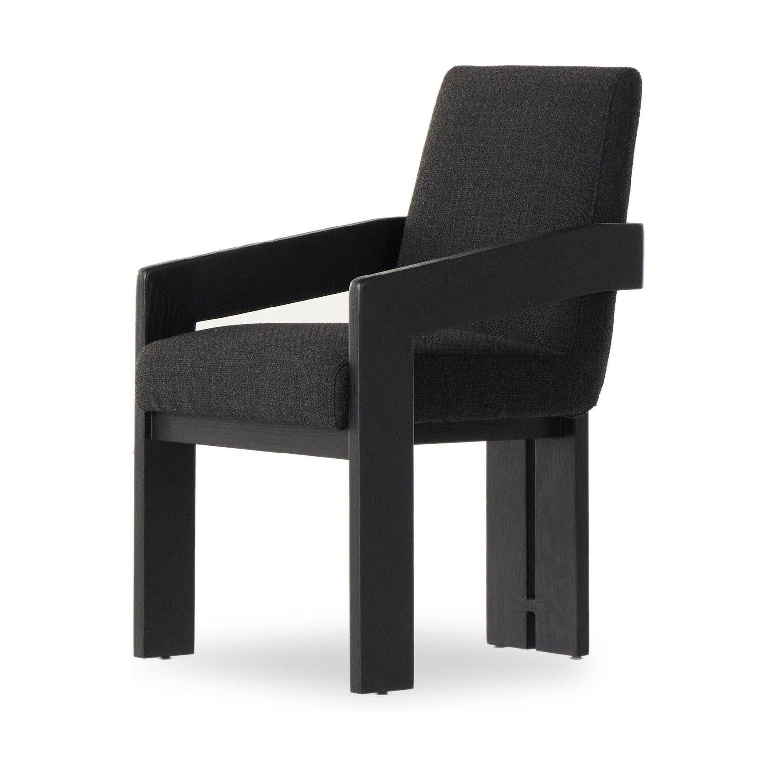 Roxy Dining Armchair-Gibson Black